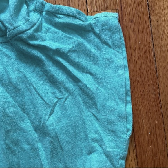 4/$25 Gap Girls Teal Cap Sleeve Swimsuit Coverup Dress Size Medium - Picture 5 of 8
